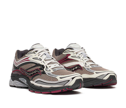 Saucony ProGrid Omni 9 Tomorrow, Meet Yesterday Pack Tan Maroon