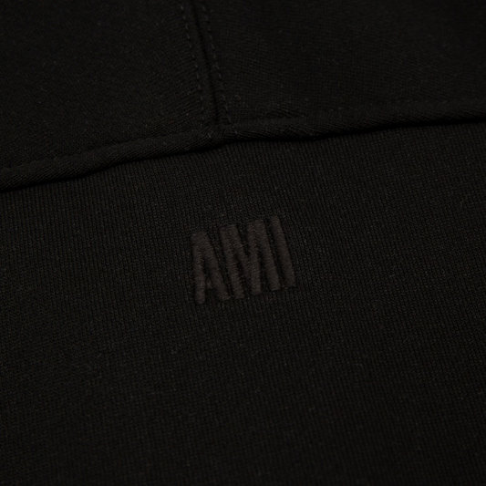 Veste Ami Paris Noir Cœur Noir