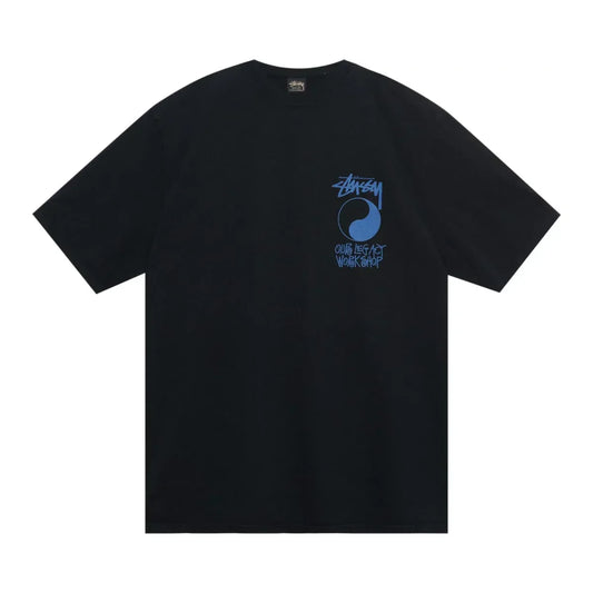 Stussy x Our Legacy Frame Pigment Dyed Tee Black
