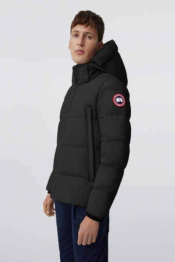 Parka Canada Goose Noir Wyndham Classic Label