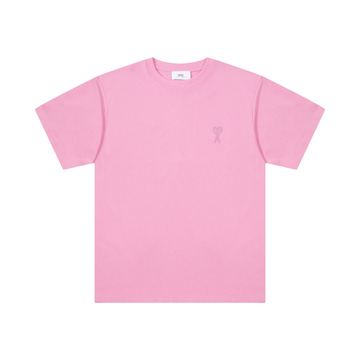 T-shirt Ami Paris Rose Coeur Rose Little