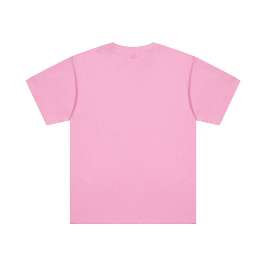 T-shirt Ami Paris Rose Coeur Rose Little