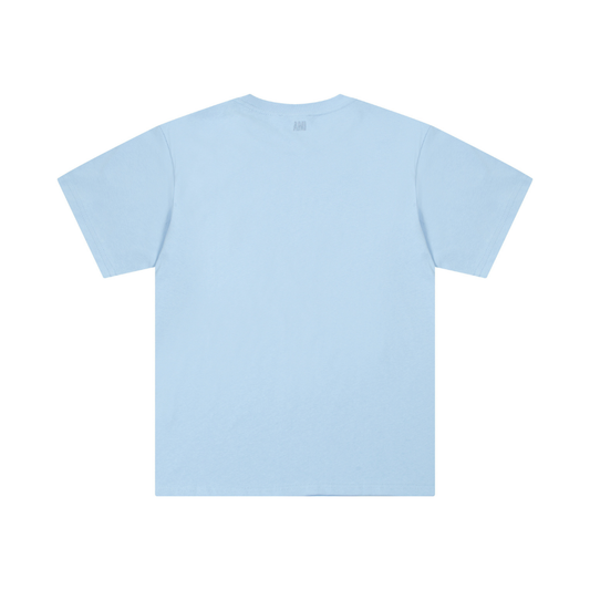 T-shirt Ami Paris Bleu Coeur Bleu Little