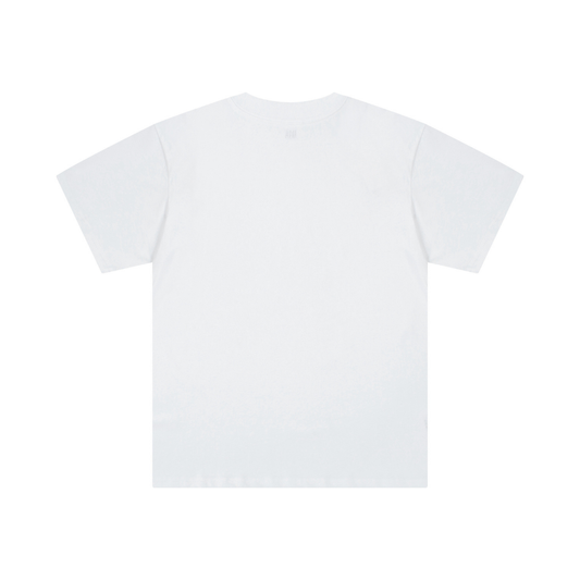 T-shirt Ami Paris Blanc Coeur Rouge Little