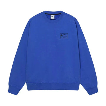 Stussy x Nike Fleece Crew Blue
