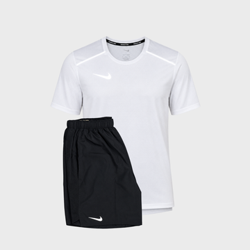 Ensemble Running Blanc