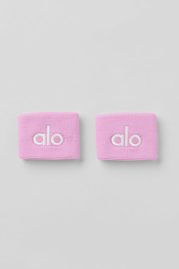 Bracelet Alo Éponge Glow (2-Pack) - Candy Heart Pink/White