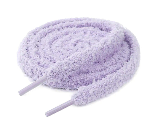 Fluffy Thick Lacets Violet