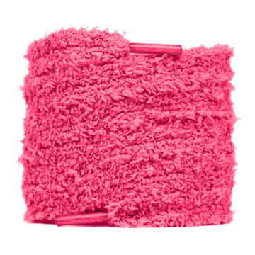 Fluffy Thick Lacets Magenta
