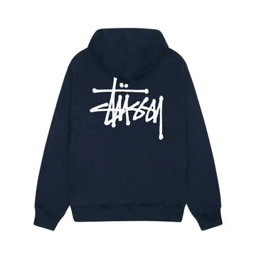 Stussy Basic Hoodie Navy