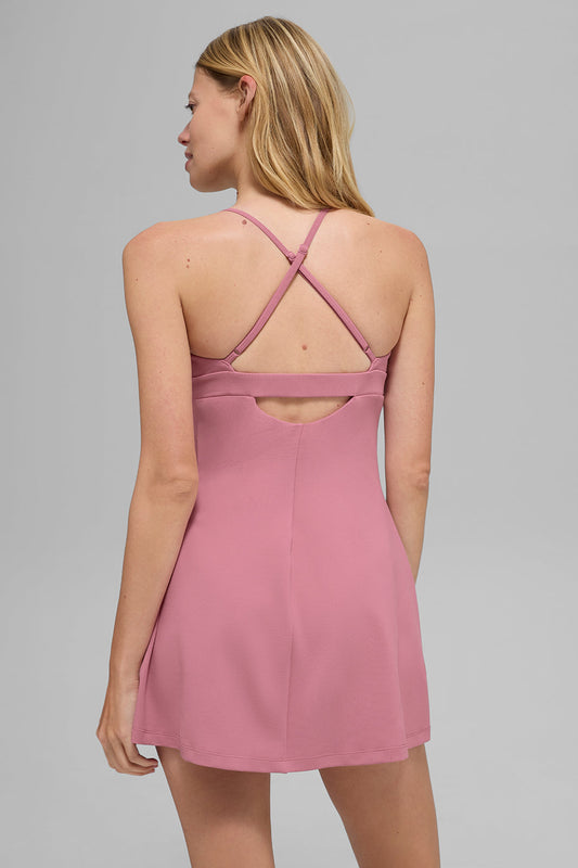 Robe de Tennis/ Padel Airbrush Splendor - Pink Wild Rose